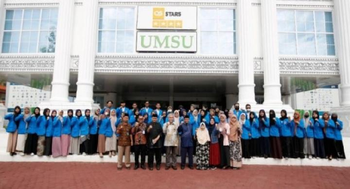UMSU Lepas 60 Mahasiswa Ikuti KKN Internasional di Tiga Negara ASEAN